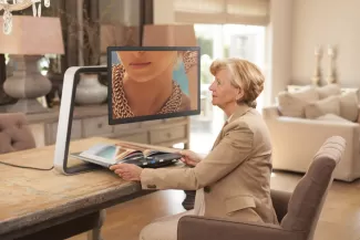 ClearView C'yi Kullanan Kişi